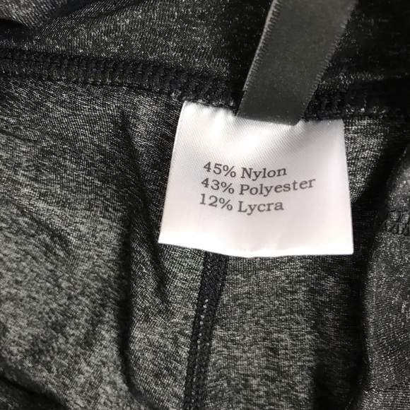 NeonySweets Charcoal Gray Yoga Shorts Medium - Picture 6 of 6